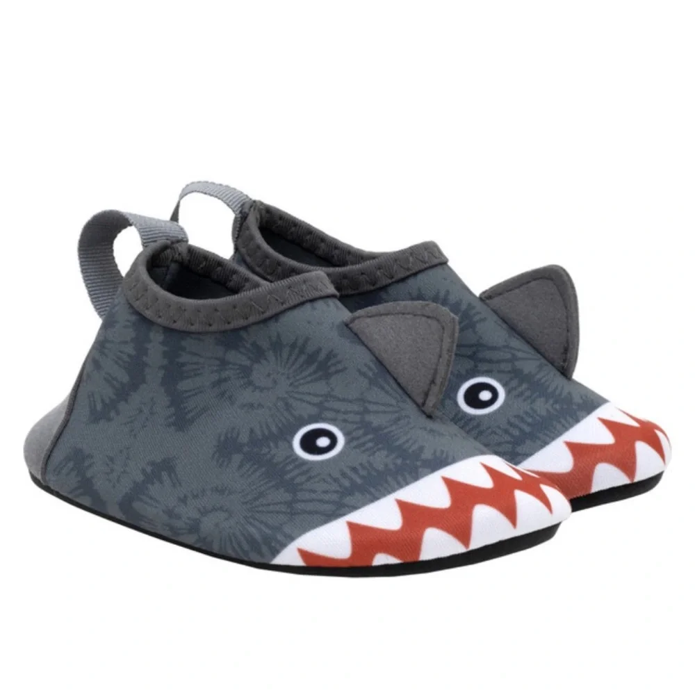 Robeez Shibori shark baby water shoes